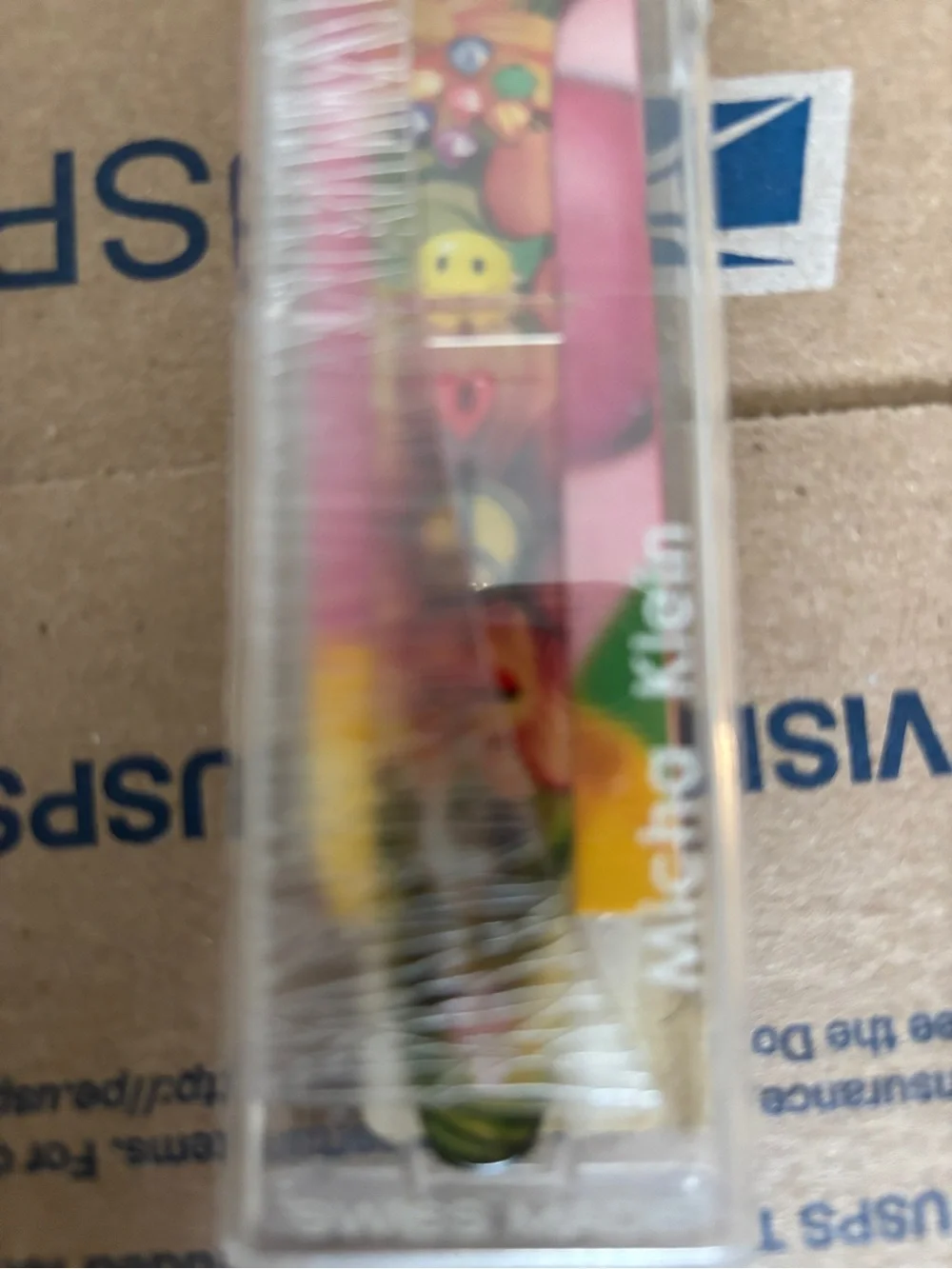 Swatch Artist Special GJ118 LOVE PEACE & HAPPINESS Micha Klein from 1996 NWT